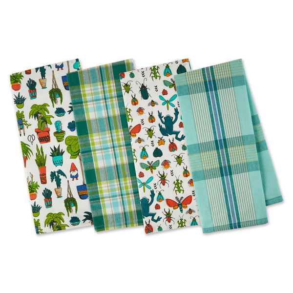 DII Home Sweet Farmhouse Kitchen Textiles, 18x28, Assorted, 4 Pieces -  Dishtowels, 18x28 - On Sale - Bed Bath & Beyond - 30437899