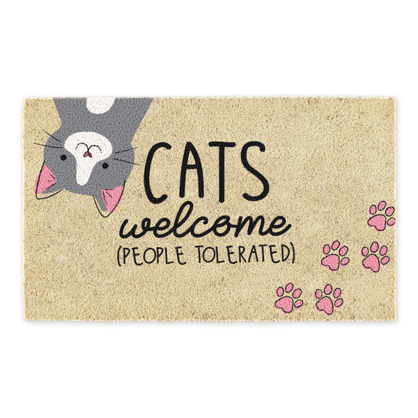 Dogs Welcome Doormat – DII Design Imports