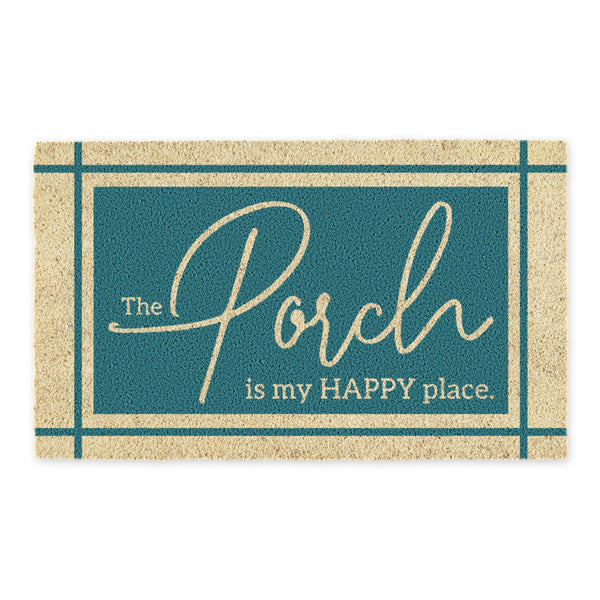 This Is Our Happy Place Doormat, 18 x 30 Inches, Mardel