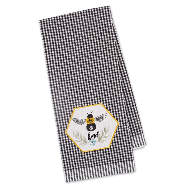 Kitchen Towel Embellished Bee Kind