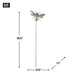 Honey Bee Garden Stake