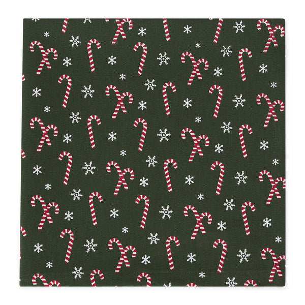 CANDY CANE PRINTED NAPKIN