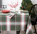 Deck The Halls Plaid Tablecloth - 52x52"