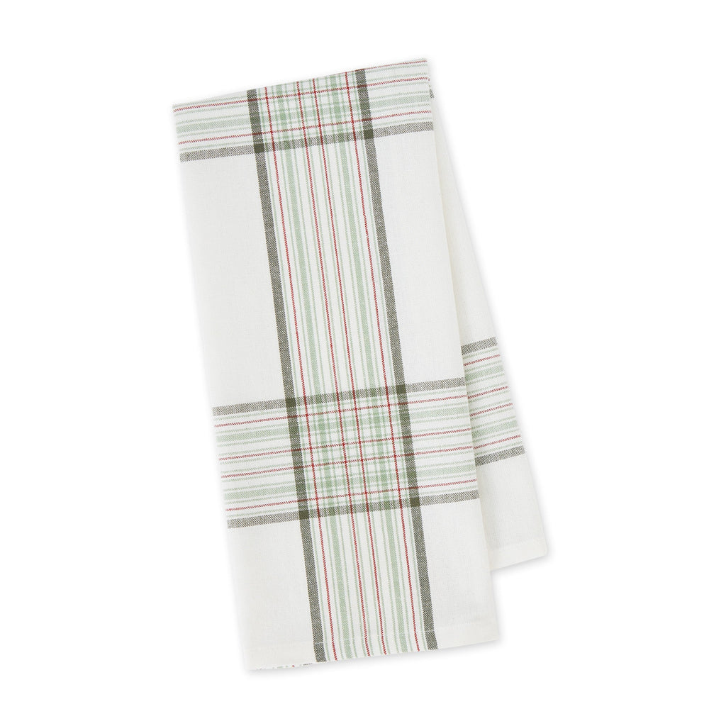 Tree Farm Plaid - Semi Bleach Dishtowel