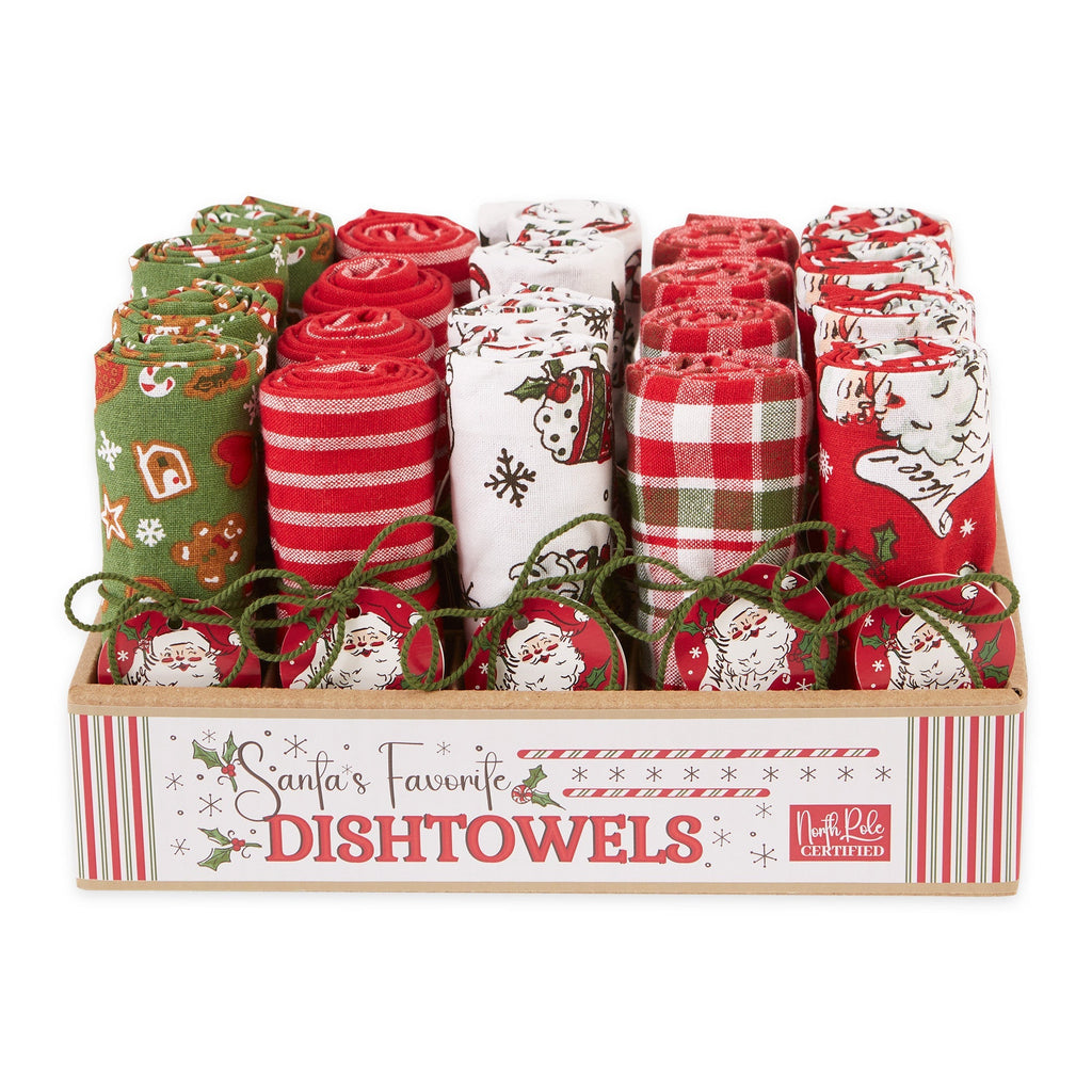 Holly Jolly Cookie Co Assorted Dishtowels