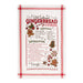 Hot Cocoa & Warm Gingerbread Cookies Printed Dishtowels Mixed Dozen