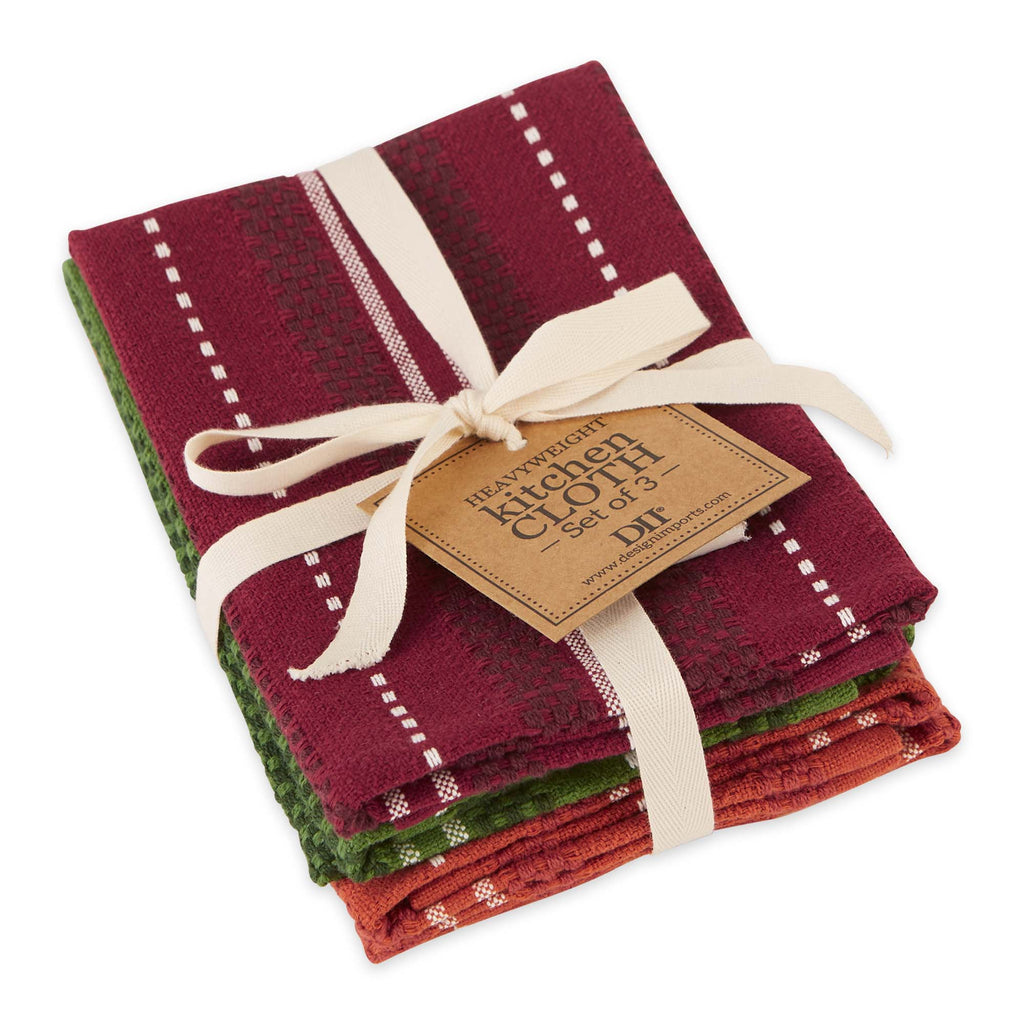 Orchard Heavyweight Dishcloth Set of 3