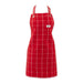 Red Cider Windowpane Apron