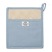 Dusty Blue Chino Potholder