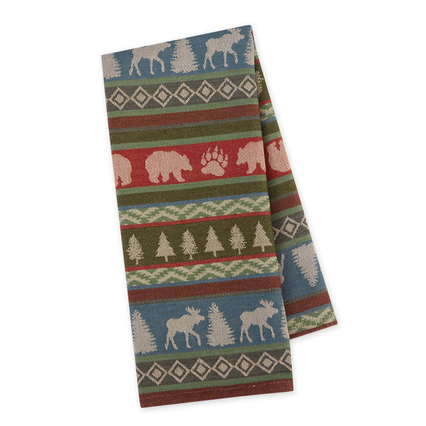 Neck of the Woods Jacquard Dishtowel