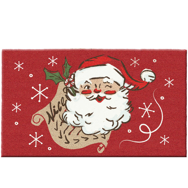 Santa's Nice List Doormat