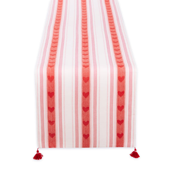 All My Love Stripe Jacquard Table Runner