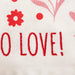 Hello Love Embellished Dishtowel