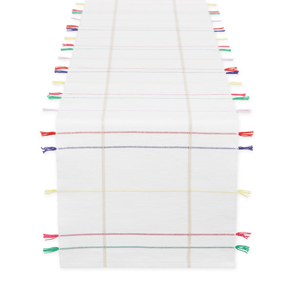 Party Stripe Rib Table Runner