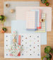 Pearl Blush Dots Ribbed Placemat