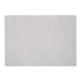 Silver Gray Dots Ribbed Placemat