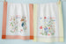 Spring Garden Printed Floursack Towels Mixed Dozen