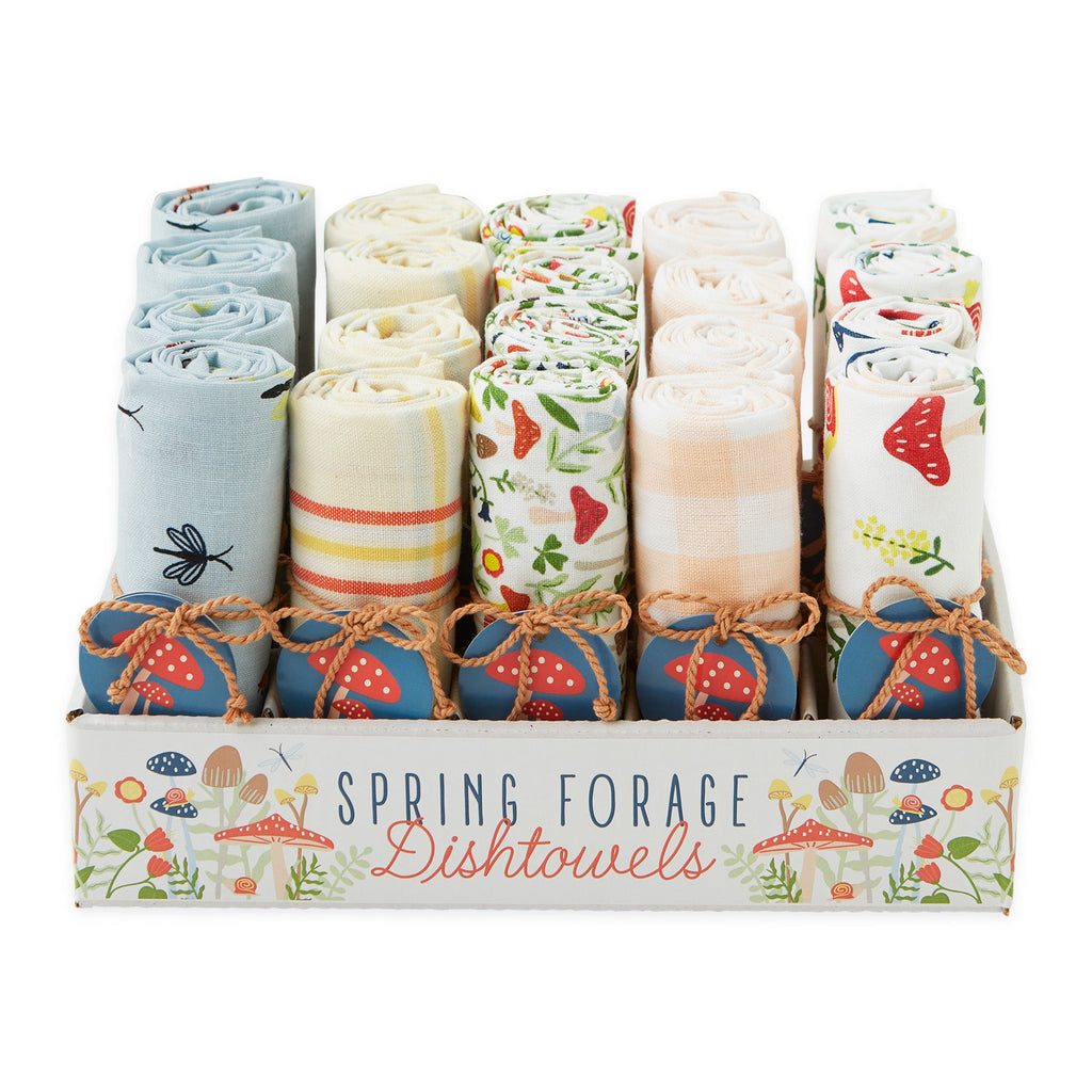 Spring Forage Assorted Dishtowels- PDQ