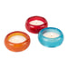 Bright Glass Napkin Rings