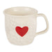 Red Heart Ceramic Mug