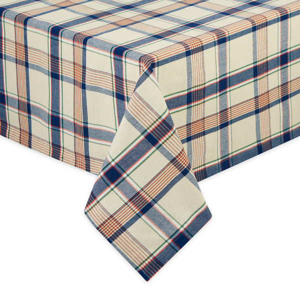 Lake House Plaid Tablecloth -  52 x 52"