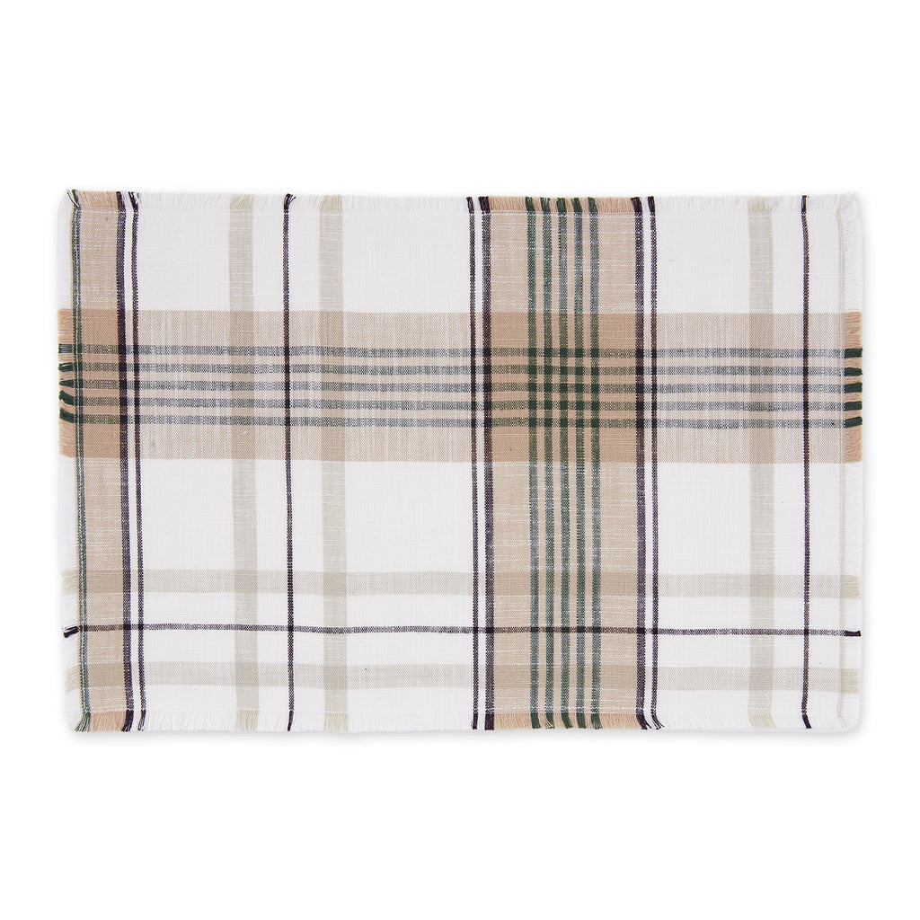 Green House Plaid Placemat