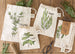 Garden Herbs Produce Bags Set of 3