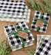 Green House Checks Heavyweight Essentials Dishcloth Set of 3