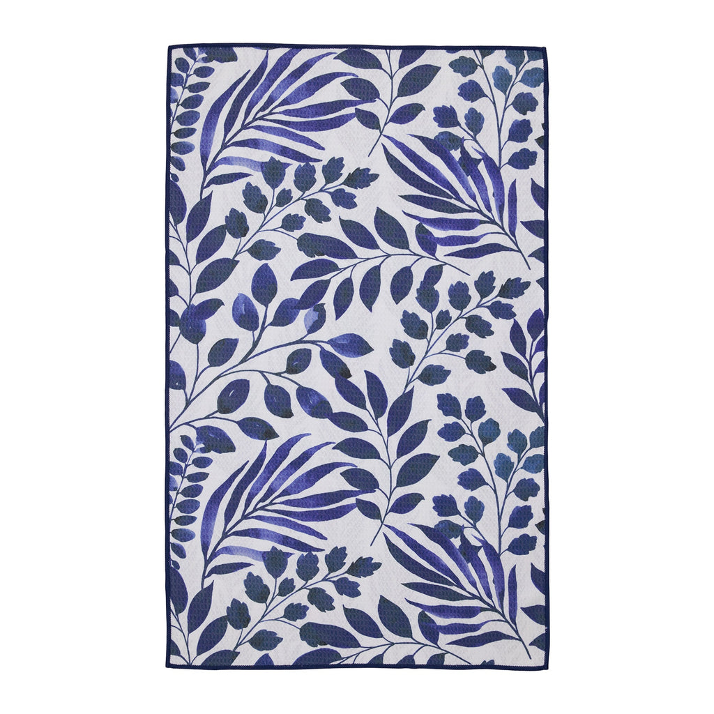 Indigo Botanicals Printed Microfiber Dishtowel