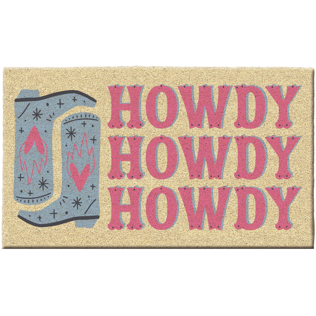 Howdy Howdy Howdy Doormat