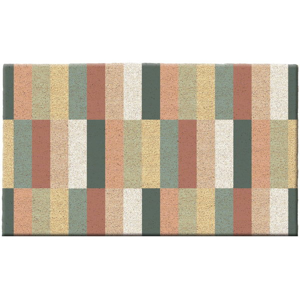 Color Block Doormat