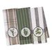 Herb Garden Embellished Dishtowels Mixed Dozen