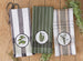 Herb Garden Embellished Dishtowels Mixed Dozen