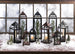 Rustic Silver Contemporary Lantern