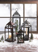 Rustic Silver Contemporary Lantern