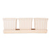 White Square Planter Set of 3