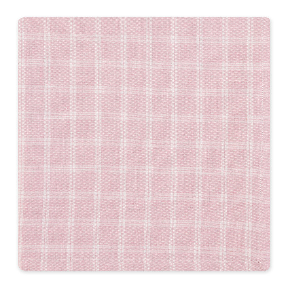 Lilac Windowpane Plaid Napkin Set/4