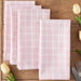 Lilac Windowpane Plaid Napkin Set/4