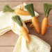 Carrot Napkin Ring Set