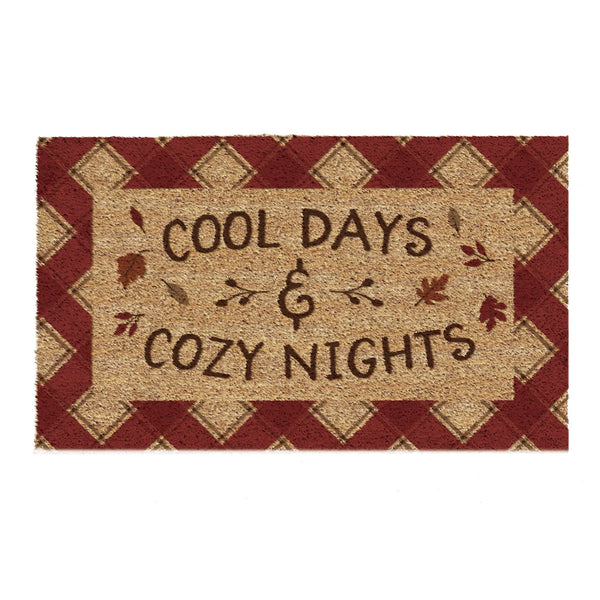 Cool Days & Cozy Nights Doormat – DII Design Imports