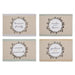 HEARTFELT SAYINGS EMBELLISHED PLACEMATS MIXED DOZEN